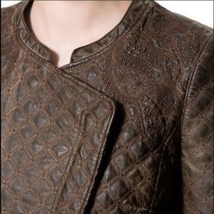 Zara Faux Leather Jacket